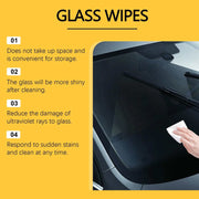 Car Glass Cleaning Wipes